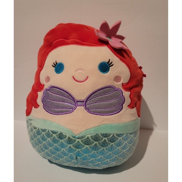 Squishmallow Disney The Little Mermaid Ariel Plush 10” Stuffed Animal - Picture 1 of 10